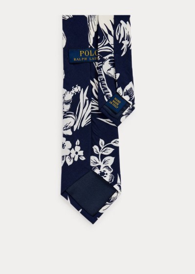 Men's Polo Ralph Lauren Tropical Bear Narrow Ties | 790316ERI